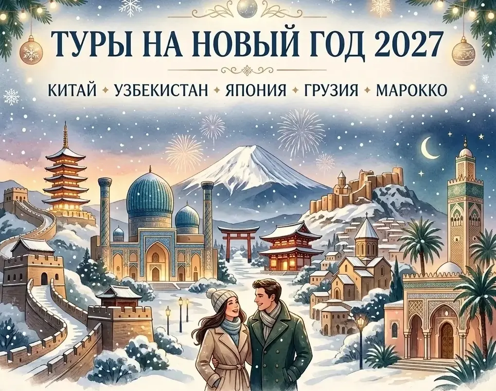 Гарантированные туры на Новый год и Рождество 2027
